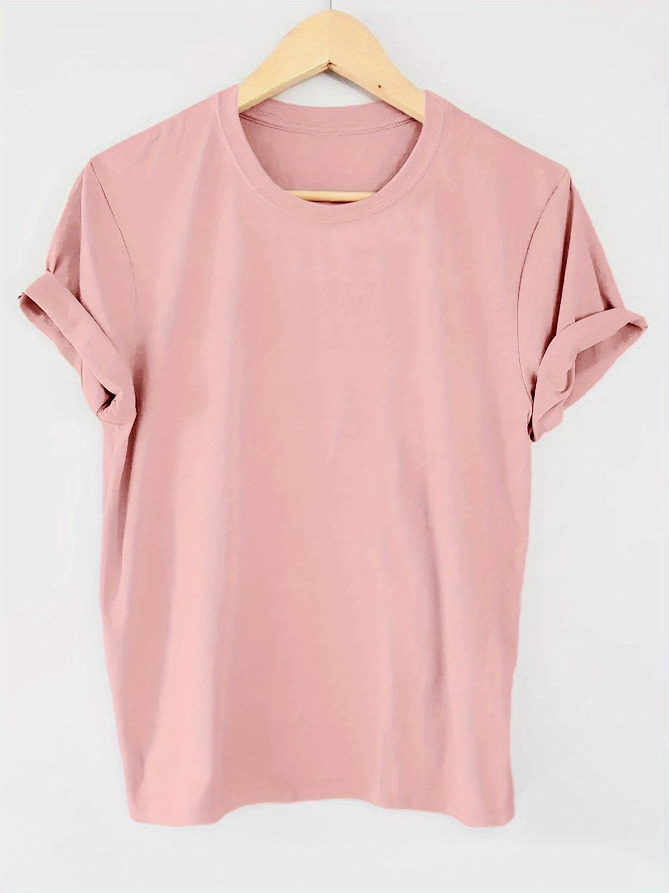 5-Pack Women’s Solid T-Shirts - SnaggIt