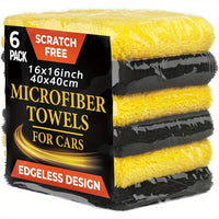 12 pcs Car Wash Microfiber Towels by Snagg A Microfiber Towel
