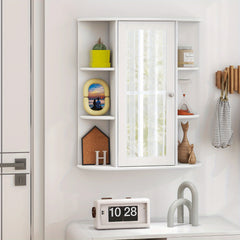 Wall Mounted Bathroom Mirror Cabinet by Snagg A Cabinet