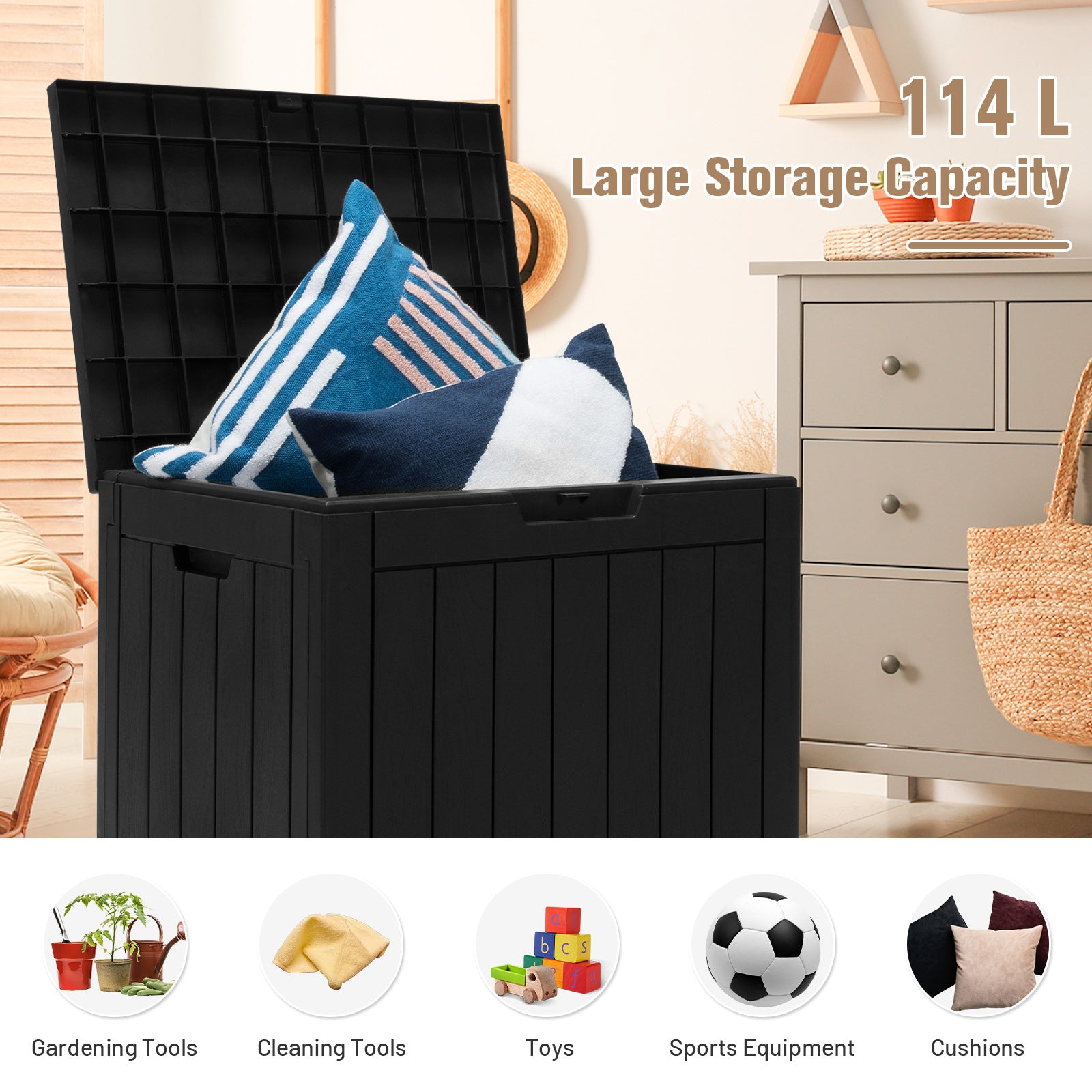 Large Outdoor Storage Box by Snagg A Box