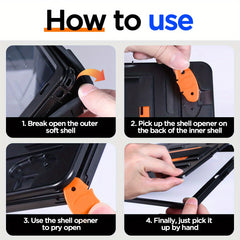 Heavy Duty Shockproof Waterproof Case For iPad 9th 8th 7th Generation 10.2" by Snagg An iPad Case