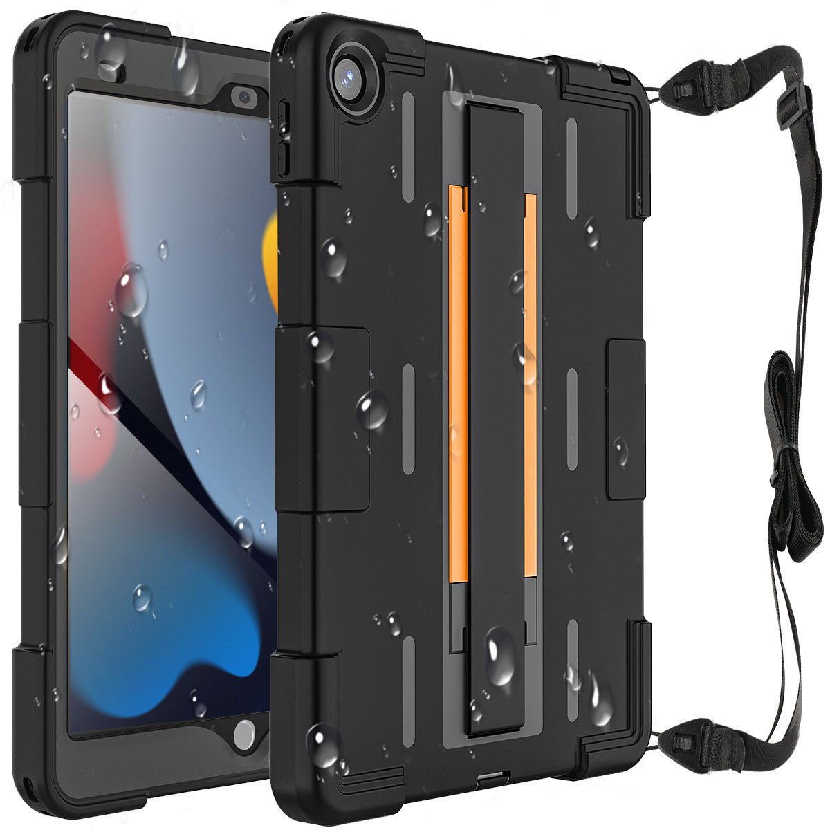 Heavy Duty Shockproof Waterproof Case For iPad 9th 8th 7th Generation 10.2" by Snagg An iPad Case
