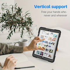 Heavy Duty Shockproof Waterproof Case For iPad 9th 8th 7th Generation 10.2" by Snagg An iPad Case