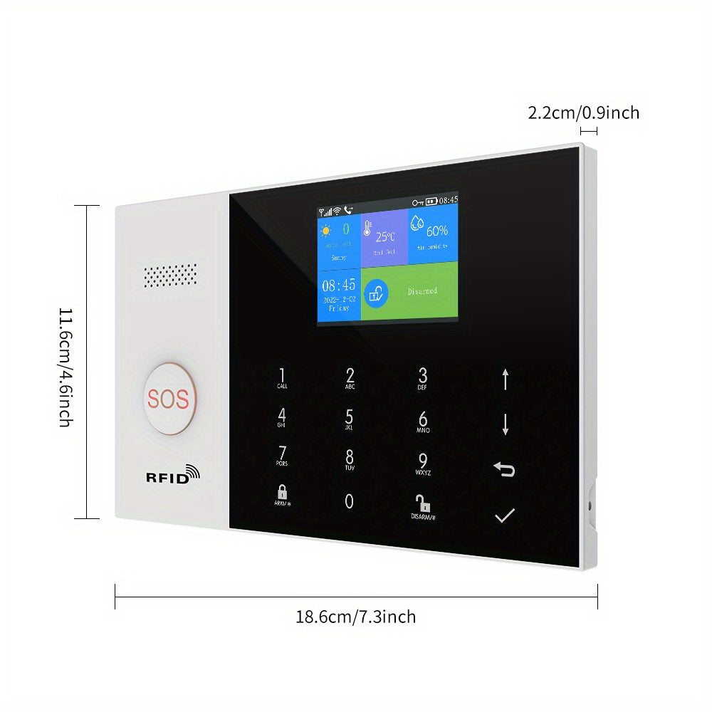 4G WiFi Smart Home Alarm System by Snagg A Sensor Alarm