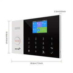 4G WiFi Smart Home Alarm System by Snagg A Sensor Alarm