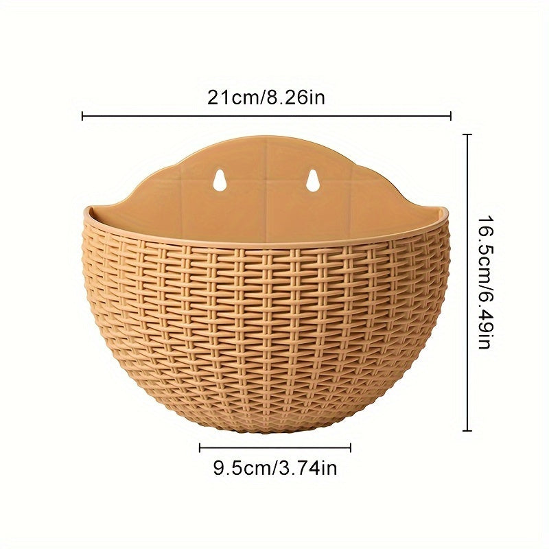 Plastic Wall Hanging Planter by Snagg A Pot