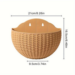 Plastic Wall Hanging Planter by Snagg A Pot