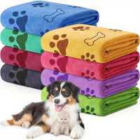 8-Pack Soft Absorbent Pet Towels - SnaggIt
