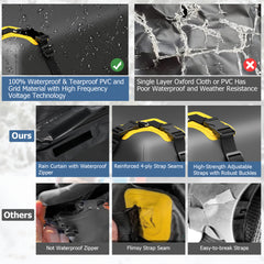 595L Car Roof Bag Cargo Carrier by Snagg A Roof Cargo