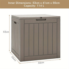Large Outdoor Storage Box by Snagg A Box
