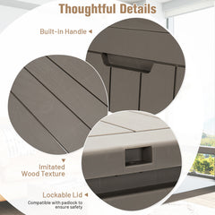 Large Outdoor Storage Box by Snagg A Box