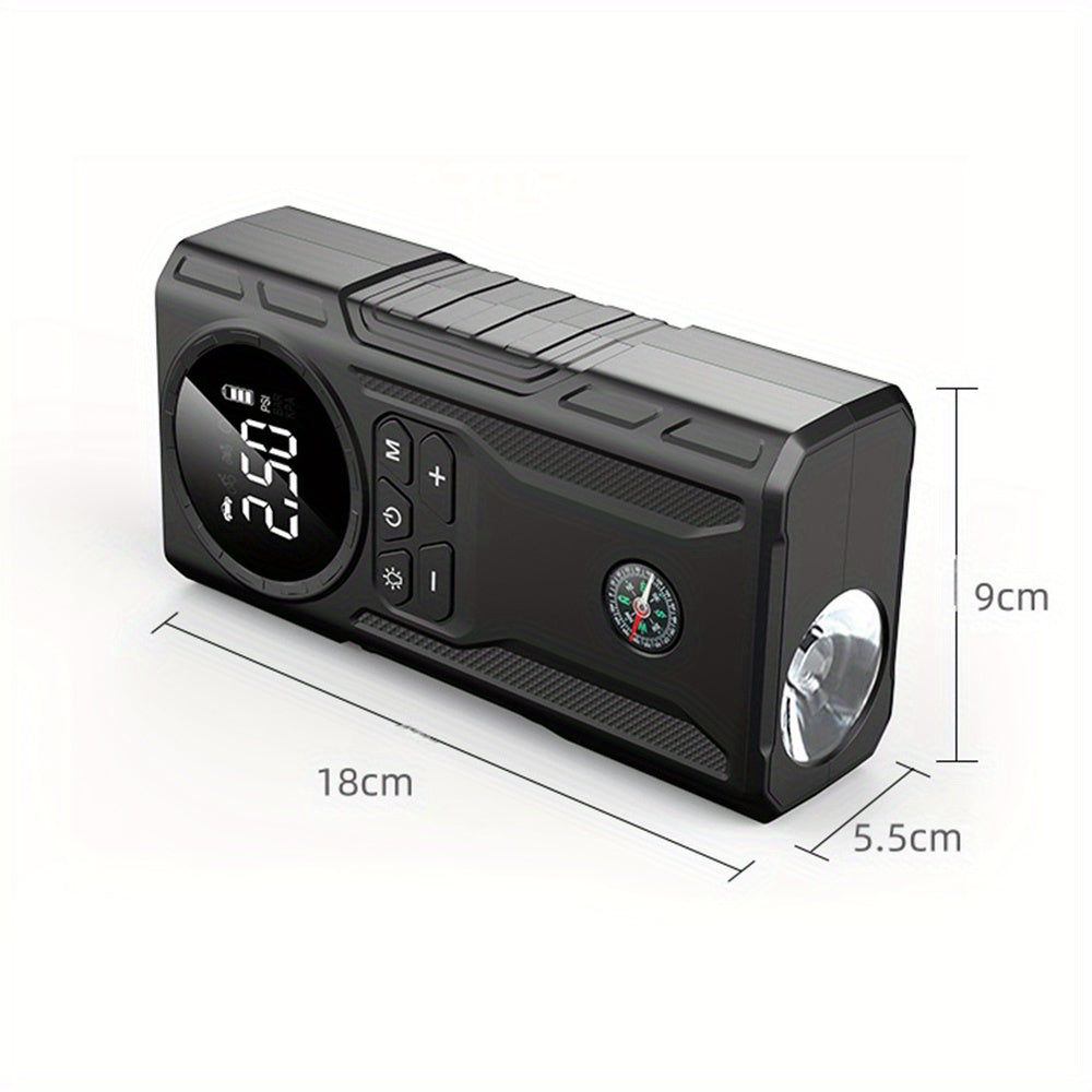 5 in 1 Portable Car Jump Starter with Air Compressor by Snagg A Jump Starter