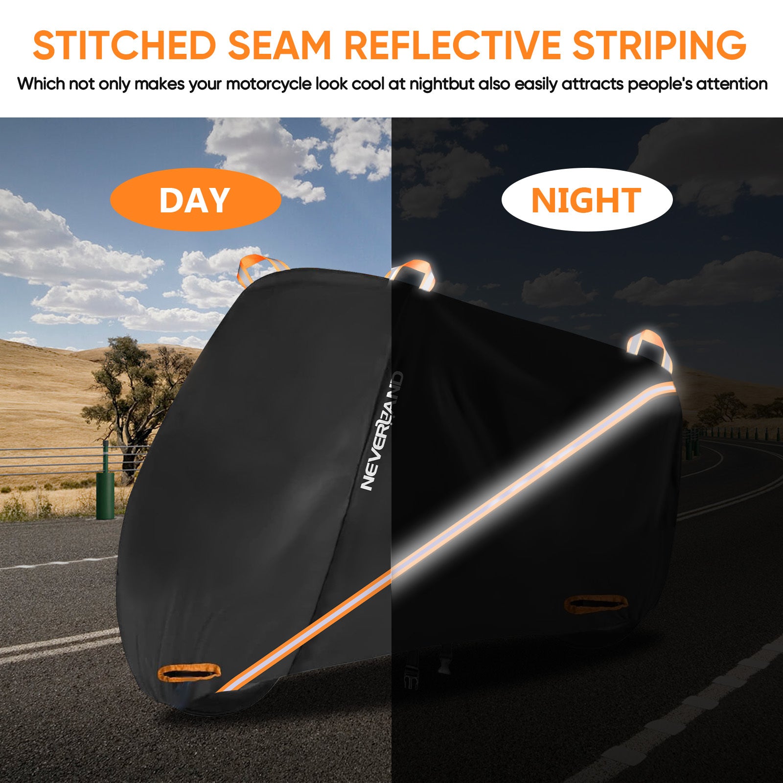 XXXL Heavy Duty Motorcycle Cover by Snagg A Motorcycle Cover