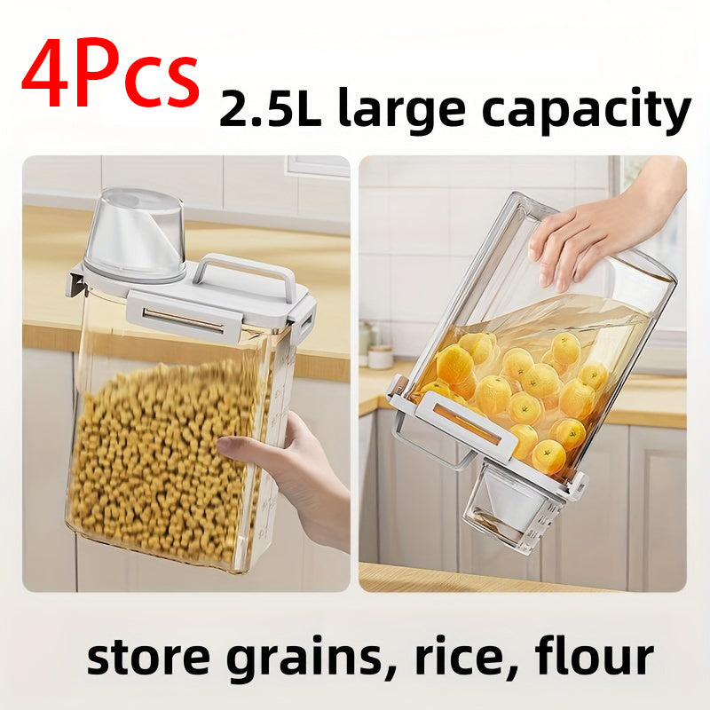 4-Pack BPA-Free Food Storage Containers by Snagg A Container