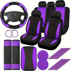 Luxury Women’s 5 Seat Car Seat Cover Set by Snagg A Seat Cover