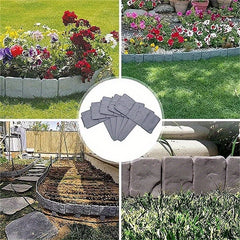 80pcs Plastic Garden Border Fence by Snagg A Border Fence