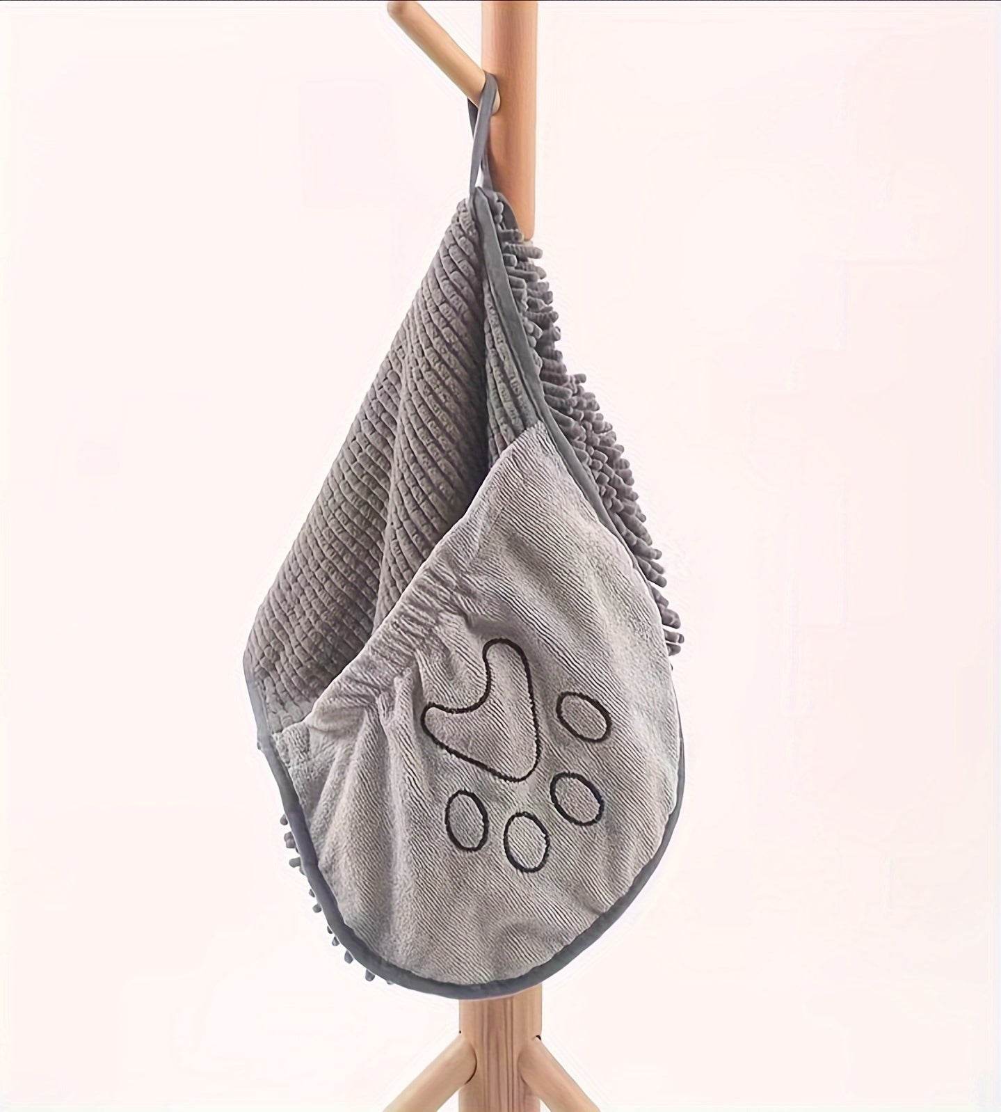 4 Pcs Absorbent Pet Bath Towel - SnaggIt