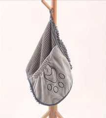 4 Pcs Absorbent Pet Bath Towel - SnaggIt