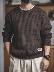 Men’s Vintage Casual Knit Sweater by Snagg A Jumper