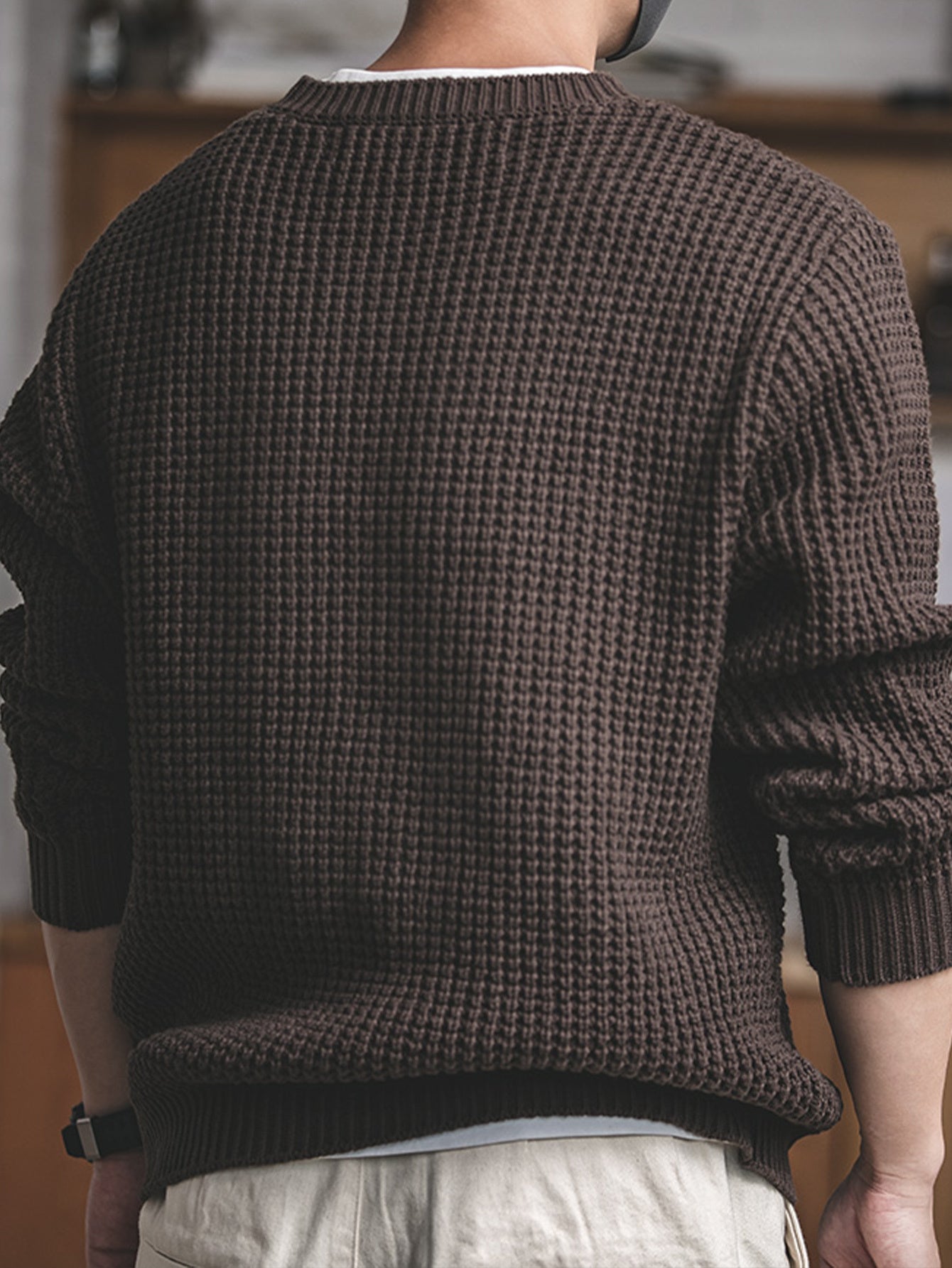 Men’s Vintage Casual Knit Sweater by Snagg A Jumper