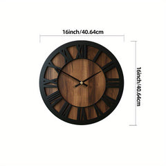 Vintage Wooden Wall Clock by Snagg A Clock