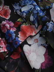 Vintage Floral Strapless Court Dress by Snagg A Dress