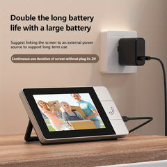 Wireless Doorbell Camera with 10.9cm HD Display by Snagg A Doorbell Camera