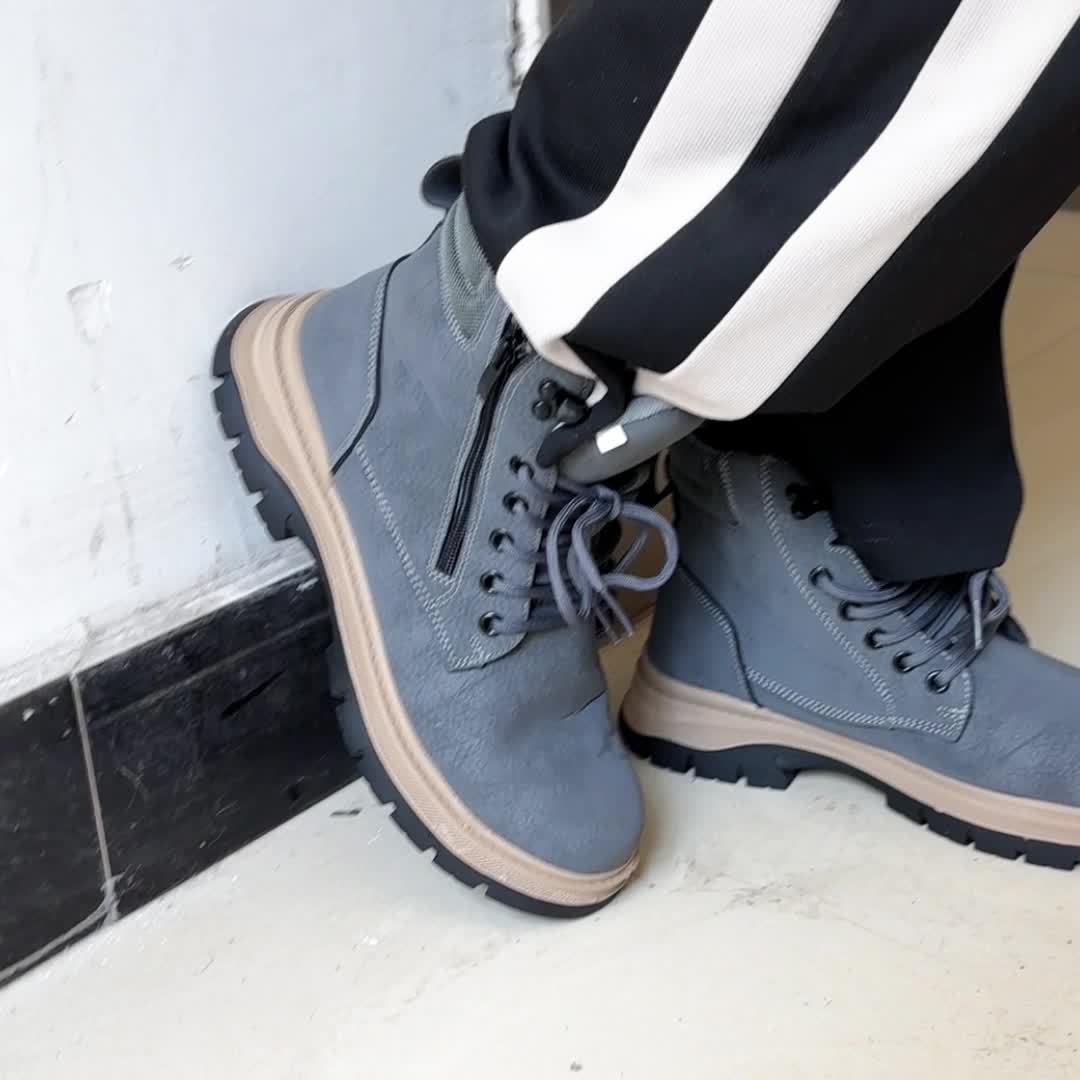 Heavy Duty Steel Toe Work Boots by Snagg A Safety Shoes