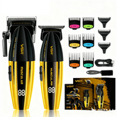 Professional 9000 RPM Master Clipper – Powder Metallurgy Precision Blade & 150 Minute High Performance Cordless System