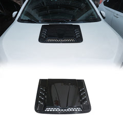 Universal ABS Polished Finish Engine Cooling Air Inlet Hood Vents by Snagg A Hood Vent