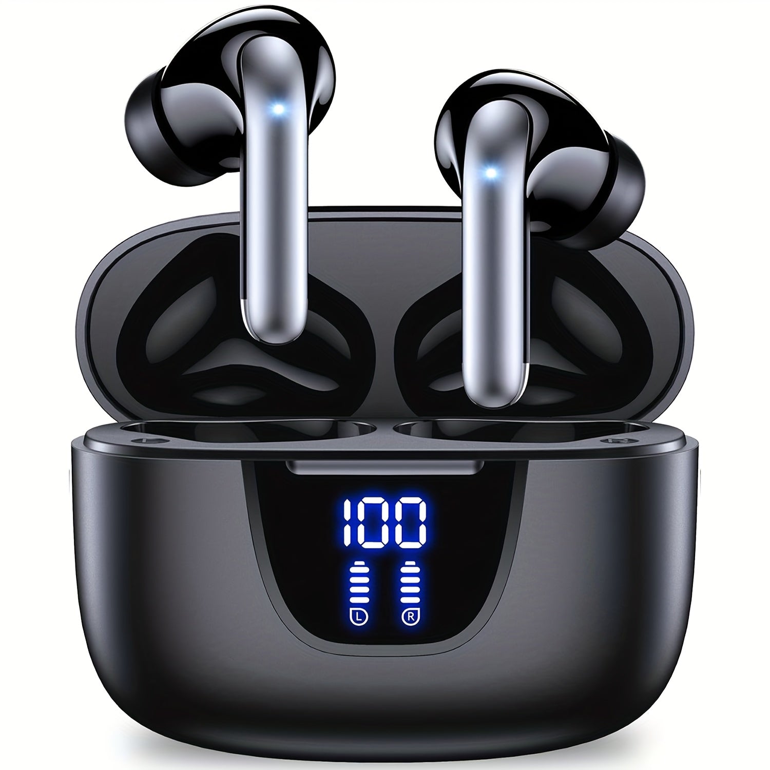 Wireless 5.3 Earbuds | In-Ear Headphones with Mic & Fast Charging Case by Snagg An EarBud