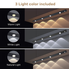 4pcs LED Motion Sensor Cabinet Lights - 50 Cm by Snagg A Wall Light