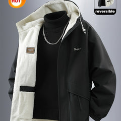 Men’s Insulated Parka Jacket – Reversible, Windproof & Durable by Snagg A Jacket