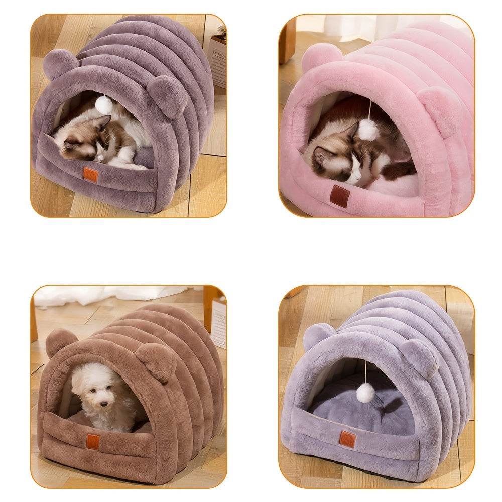 Cozy Seasonal Cat House - SnaggIt
