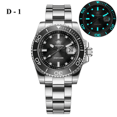 Classic 41mm Diver’s Quartz Wristwatch