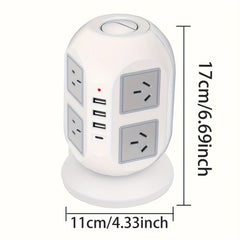 3M Tower Power Strip – 8-Way Extension by Snagg An Extension Cable