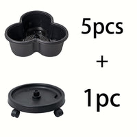 Stackable 3 Tier Flower Pot Set by Snagg A Pot