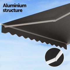 Retractable Folding Arm Awning – 4.5m x 3m by Snagg An Awning