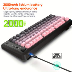 81 Key Wireless Keyboard Type-C Charging & Rechargeable Battery for PC & Mac by Snagg A Keyboard