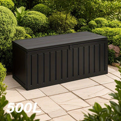 500L Outdoor Storage Box Bench by Snagg A Box