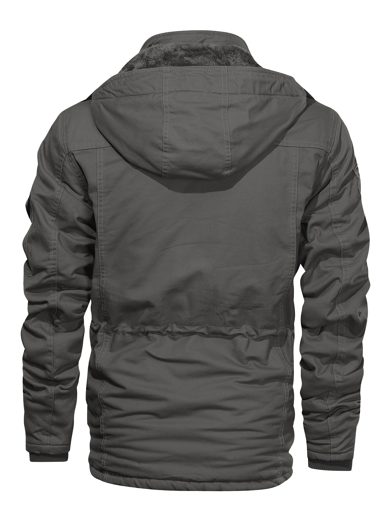 Heavyweight Winter Jacket with Detachable Hood by Snagg A Jacket