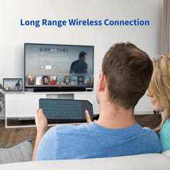 7 Color Backlit Wireless Keyboard for Android, Windows, PC & TV Box by Snagg A Keyboard