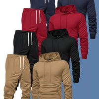 8pcs Men’s Hoodie & Sweatpants Set - SnaggIt
