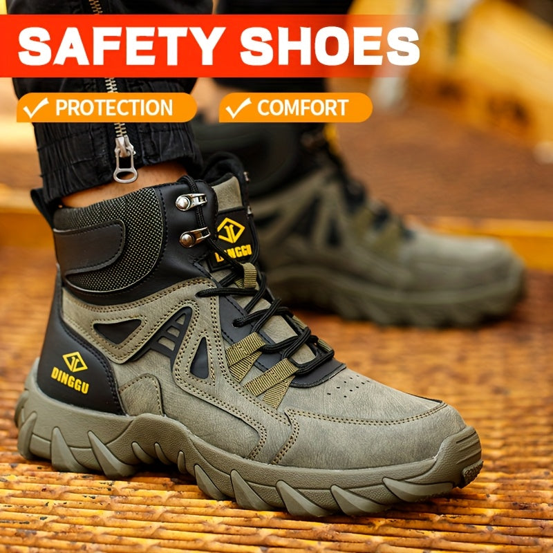 Men’s Steel Toe Work Boots by Snagg A Safety Shoes