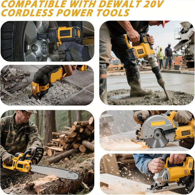 8.0Ah Dewalt 20V MAX Replacement Battery - SnaggIt
