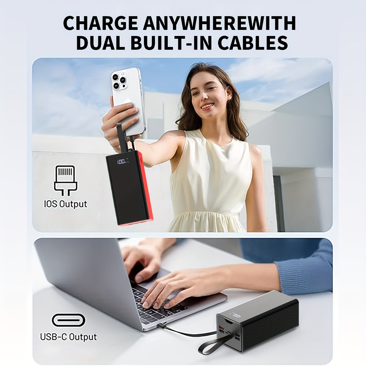 60,000mAh Portable Power Bank by Snagg A Power Bank