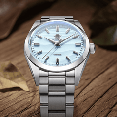 Stainless Steel Quartz Timepiece Watch, 10BAR Waterproof Design