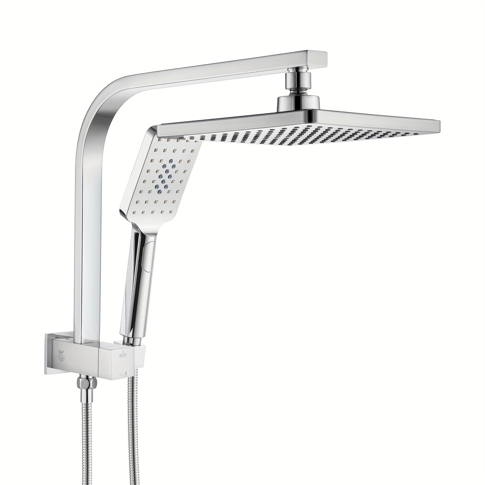 Chrome Shower Head Set by Snagg A Shower Head