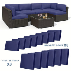 Outdoor Sofa Cushion Cover Set by Snagg A Cushion Cover