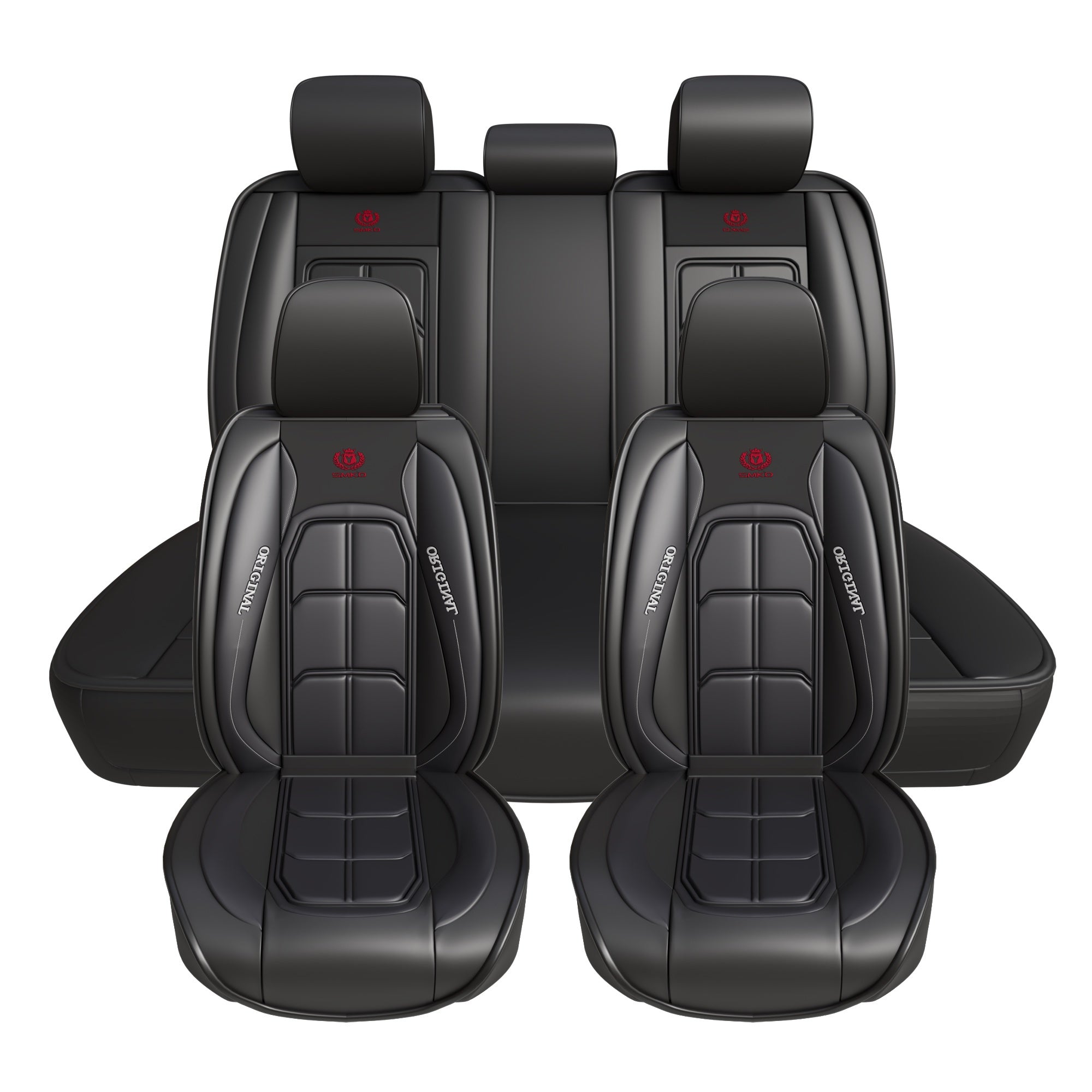 5 Seat PU Leather Car Seat Covers by Snagg A Seat Cover